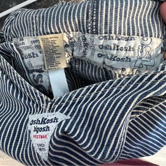 Vintage OshKosh B’gosh Hickory Stripe Vestbak Overalls - 18 - Picture 11 of 11